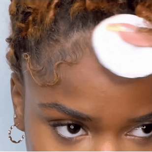 1. Clean & Dampen Edges