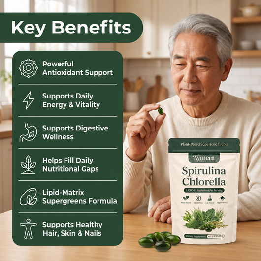 Spirulina + Chlorella Softgels